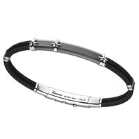 Bracciale Zancan Uomo in Argento ESB064-NE